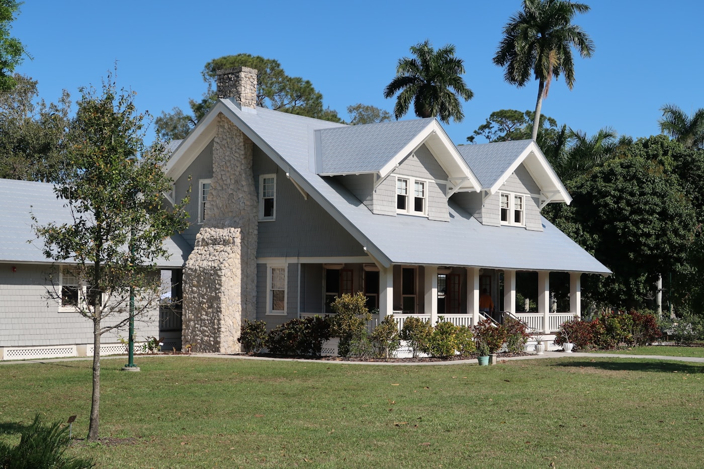 Welcoming residential home with wraparound porch